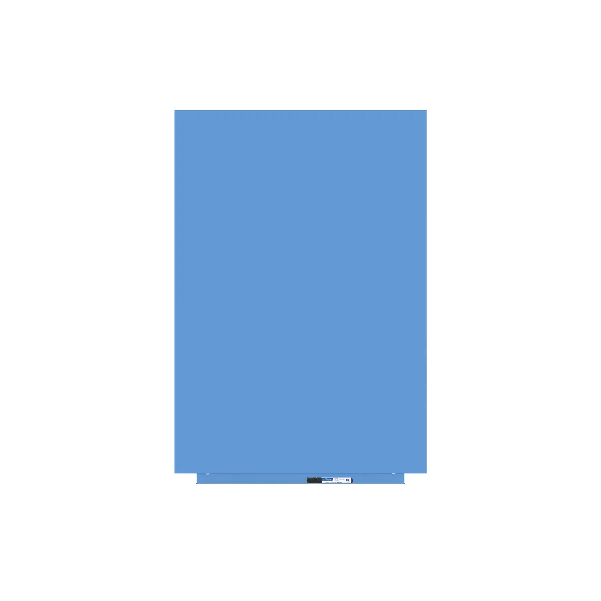 Rocada | Pizarra Azul de Rotulador | Magnética Sin Marco | Pizarra Imantada de Pared | Sistema de Sujeción Patentado con Imán | Pizarra Azul 75 x 115 cm