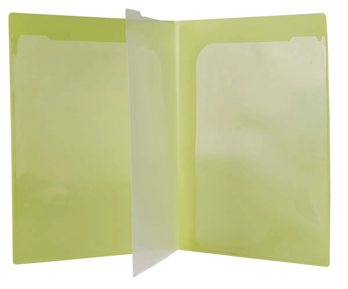 Filexec Products 4 Pocket Port/Folder, Assorted, Pack of 6 (50373-3140)