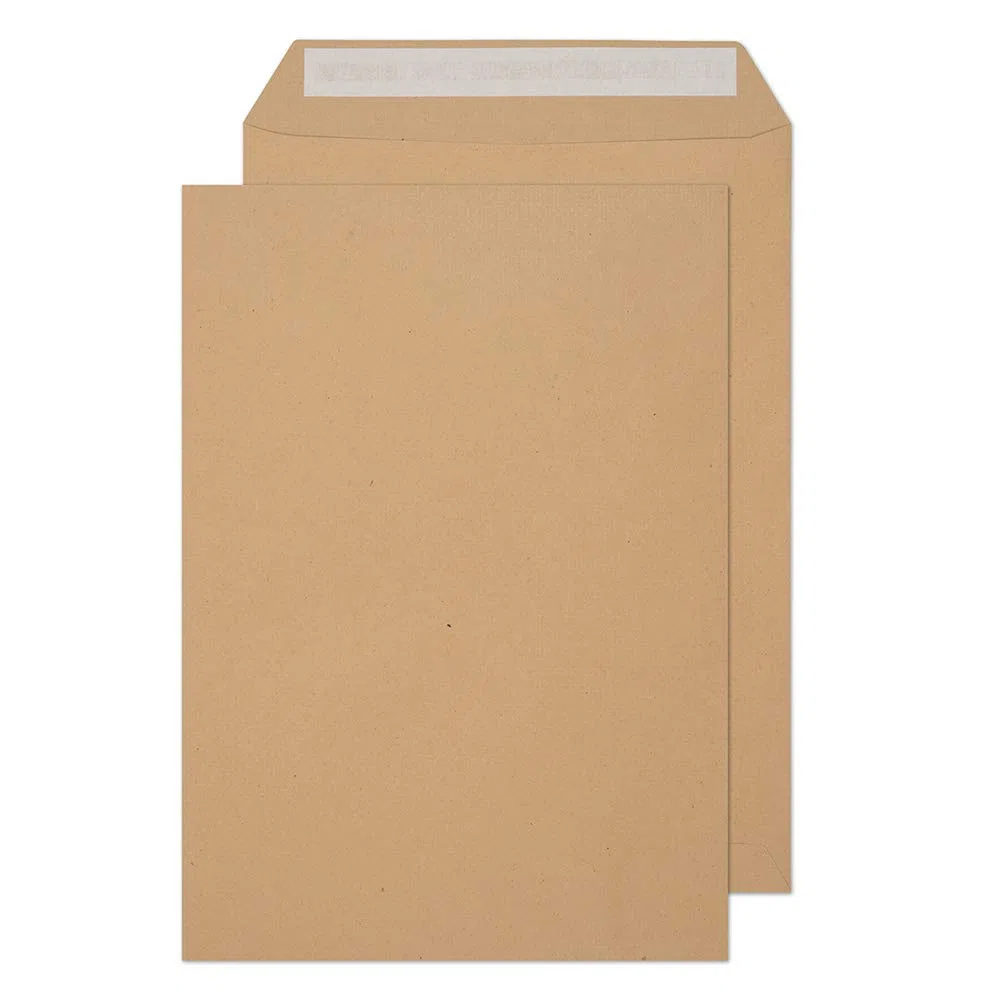 Sobres Kraft Autoadhesivos C4 250 unidades 120 g/m² 32.4 x 22.9 cm Papelería