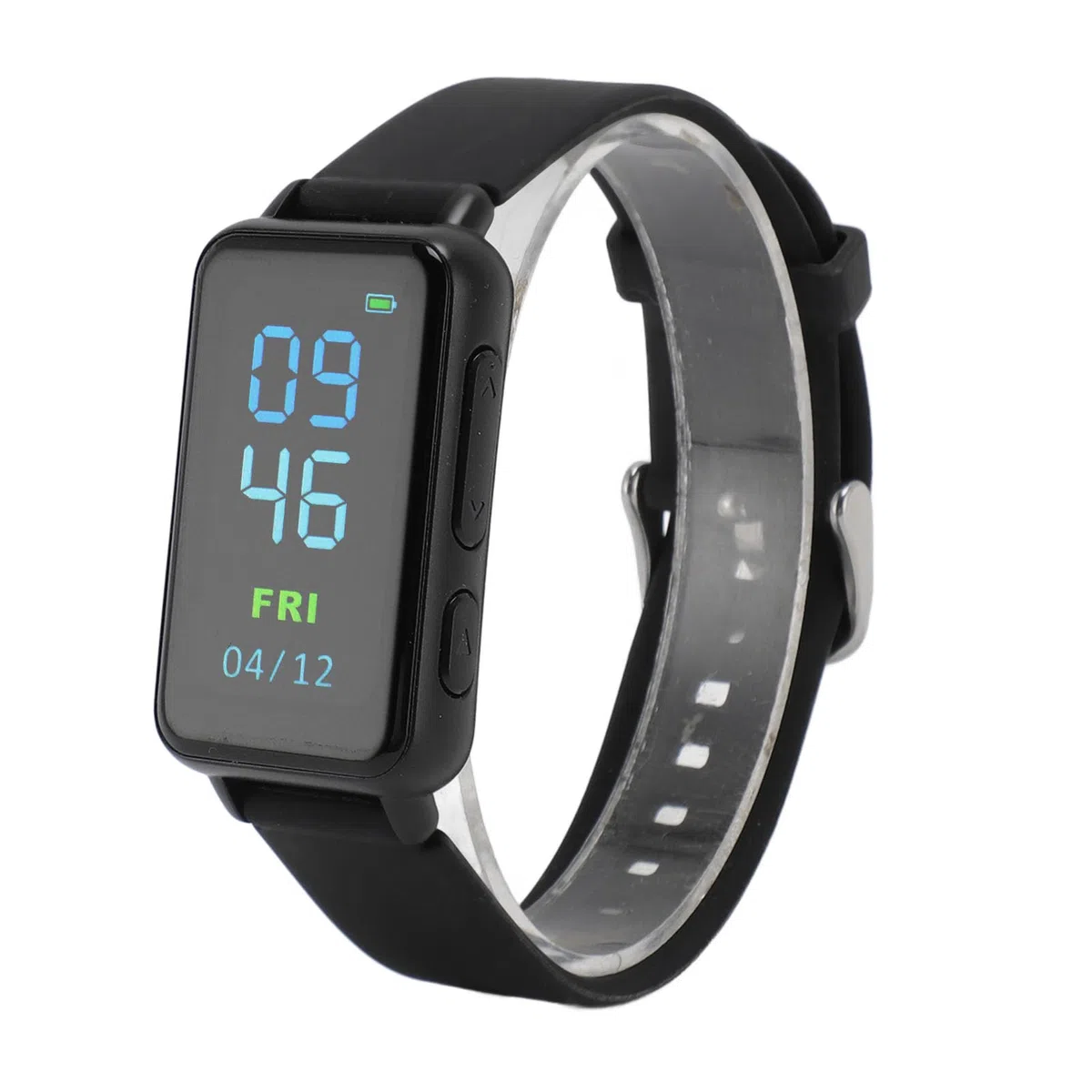 Reloj Grabador de Voz, Reproductor de Música MP3 con Pantalla IPS de 1,47 Pulgadas, Dispositivo de Grabación de Sonido con Reducción de Ruido HD con Grabación con Temporizador de