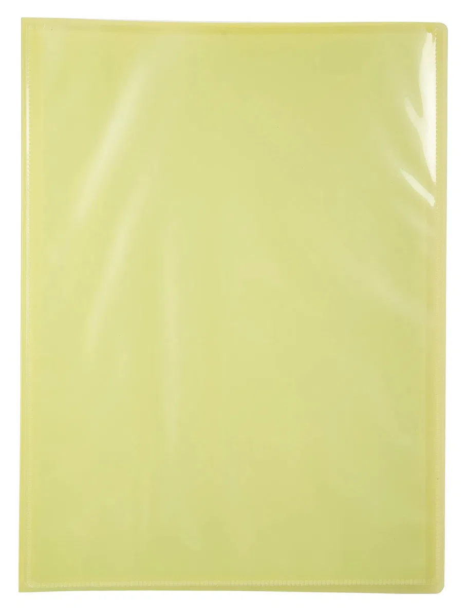 Exacompta - Ref. 5839E Kreacover Pastel - Caja de 10 fundas de documentos personalizable (30 fundas de cristal liso, 60 vistas, para A4, 24 x 32 cm, tapa de polipro semirrígida)