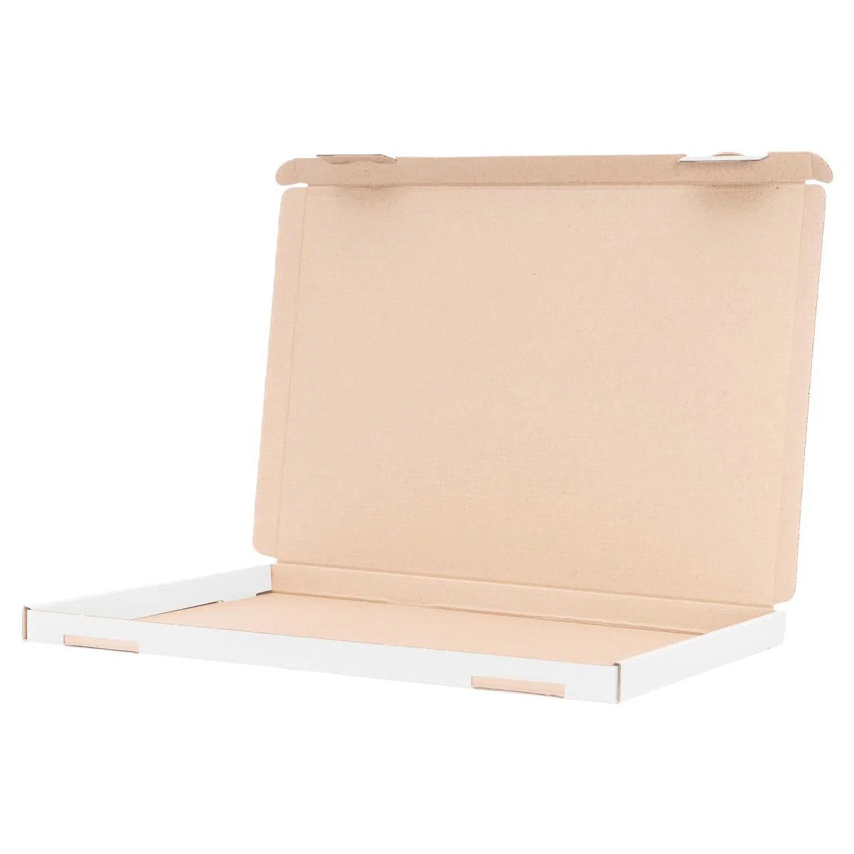 200 buzones grandes 350x250x20mm Blanco Envío Postal Caja plegable GB-2 | Caja plegable | Embalaje plegable | Buzones grandes