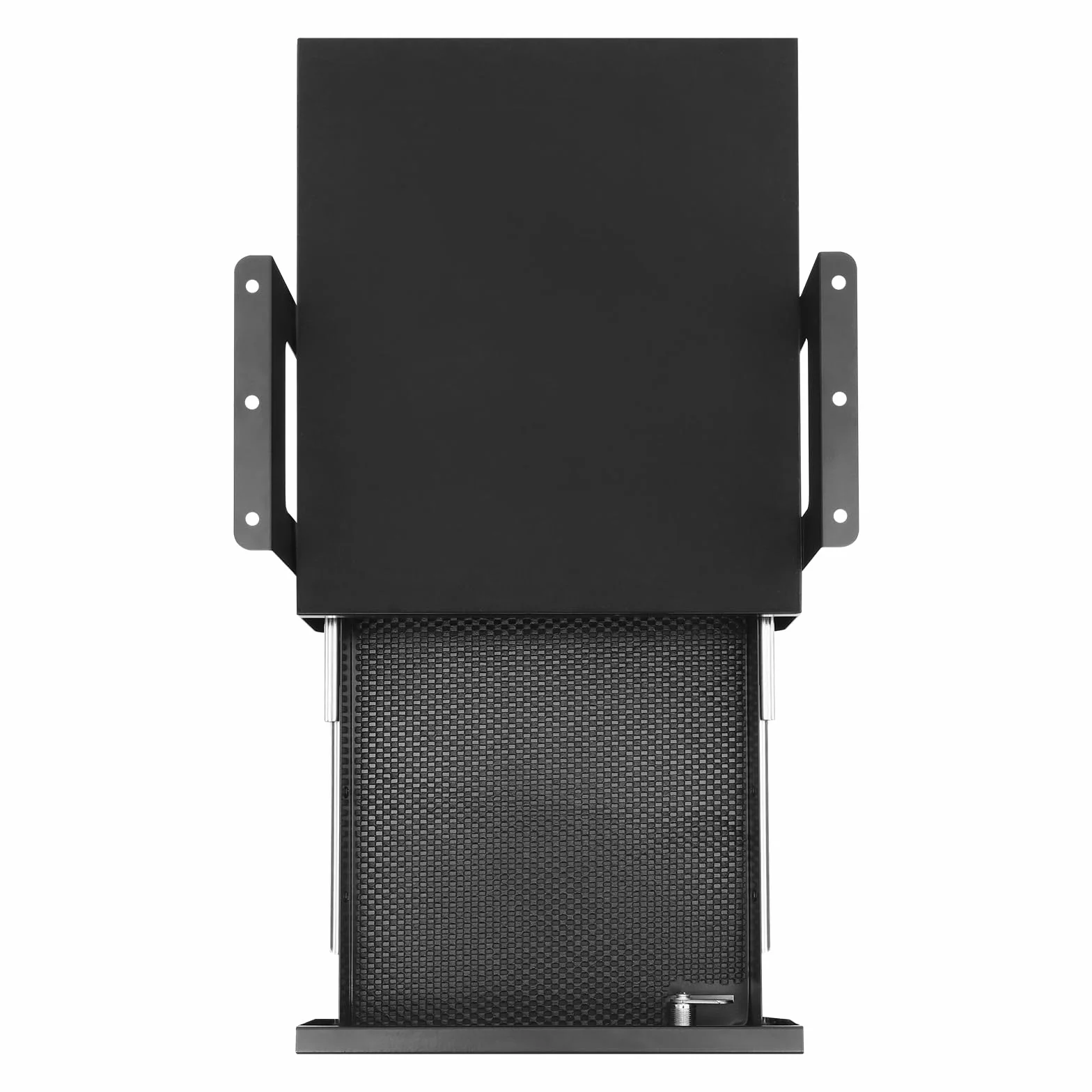 VEVOR Cajón Deslizable Debajo del Escritorio con Cerradura, Organizador de Almacenamiento Oculto, 365 x 335 x 185 mm