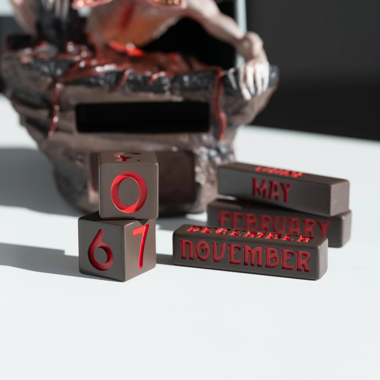 Calendario Stranger Things Officcial Merch | Calendario Adviento Stranger Things | Figura Demogorgon | ST Merchandising Oficial
