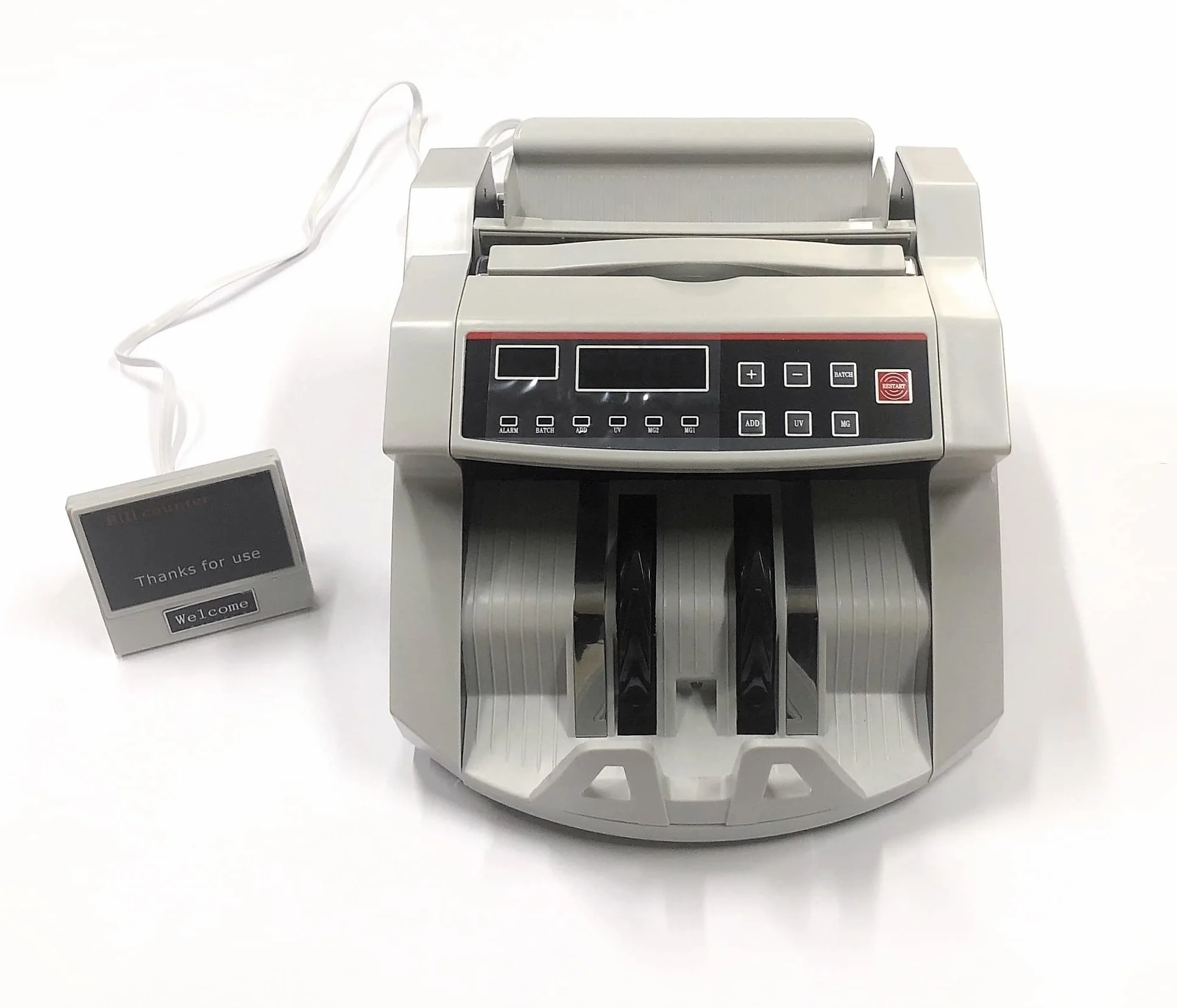 TEMPO DI SALDI Contador de billetes profesional con detector de billetes falsos y pantalla LED