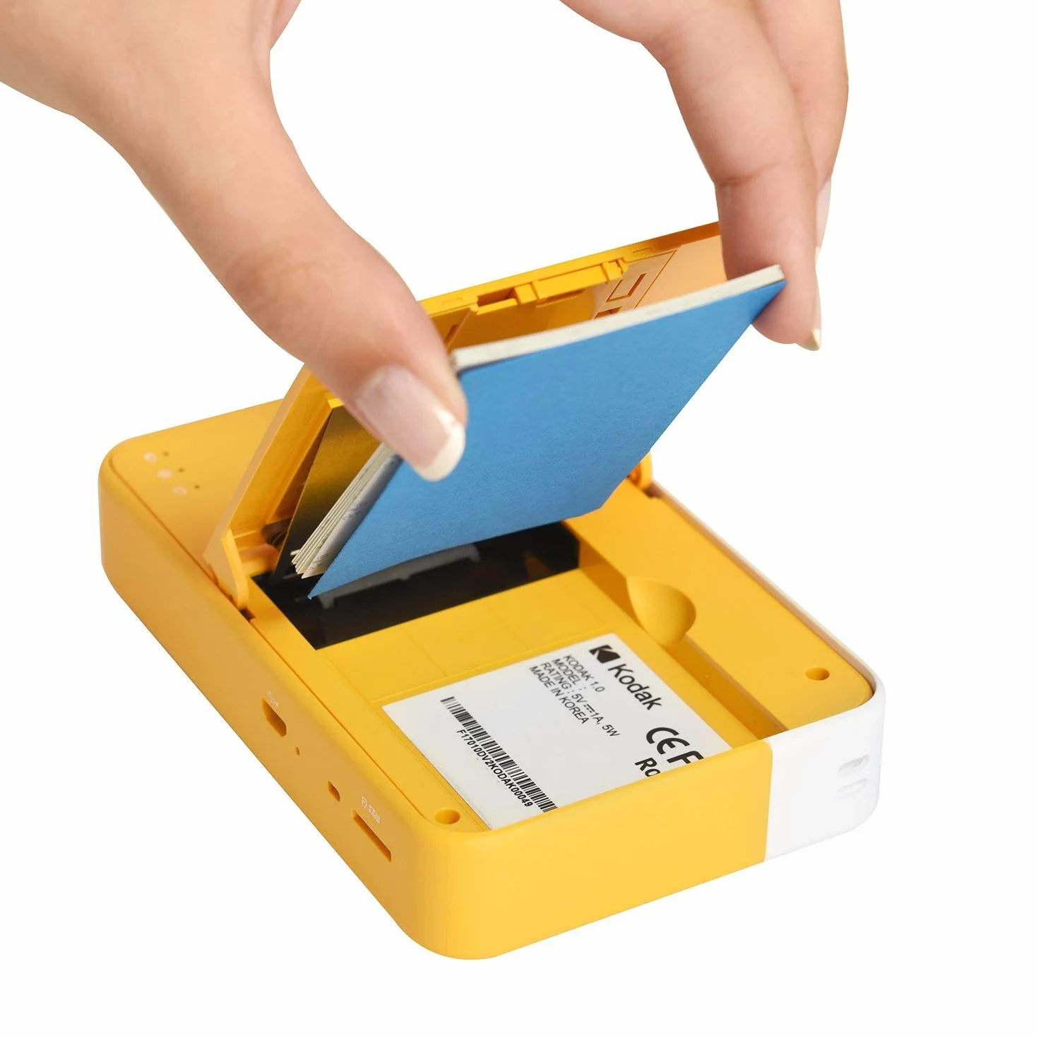 Kodak Papel fotográfico zincado, 50 x 76 mm, película instantánea, paquete de 50