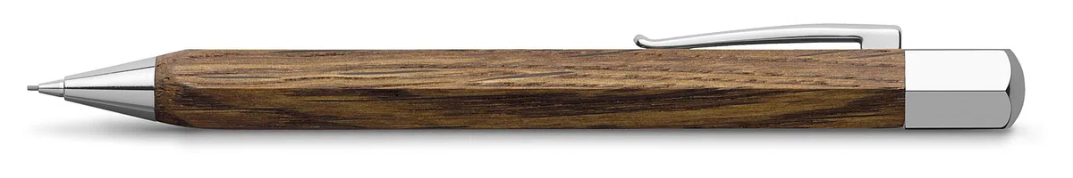 FABER-CASTELL - Portaminas Ondoro de roble ahumado, 0,7 mm