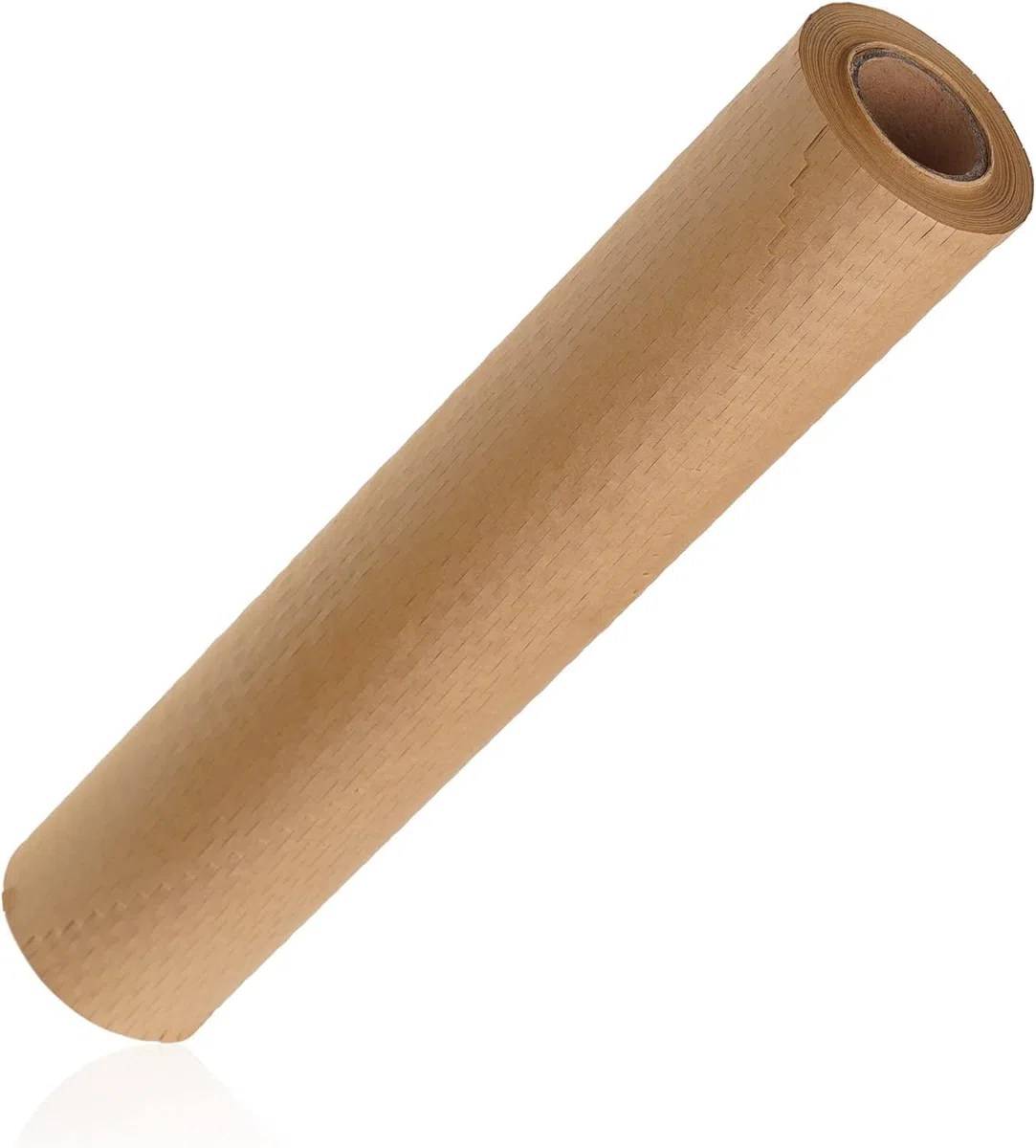 Rollo de papel ecológico de panal de abeja de 38 cm x 50 m, papel de burbujas marrón sostenible para artículos frágiles, embalaje, mudanza y regalo, material acolchado grueso