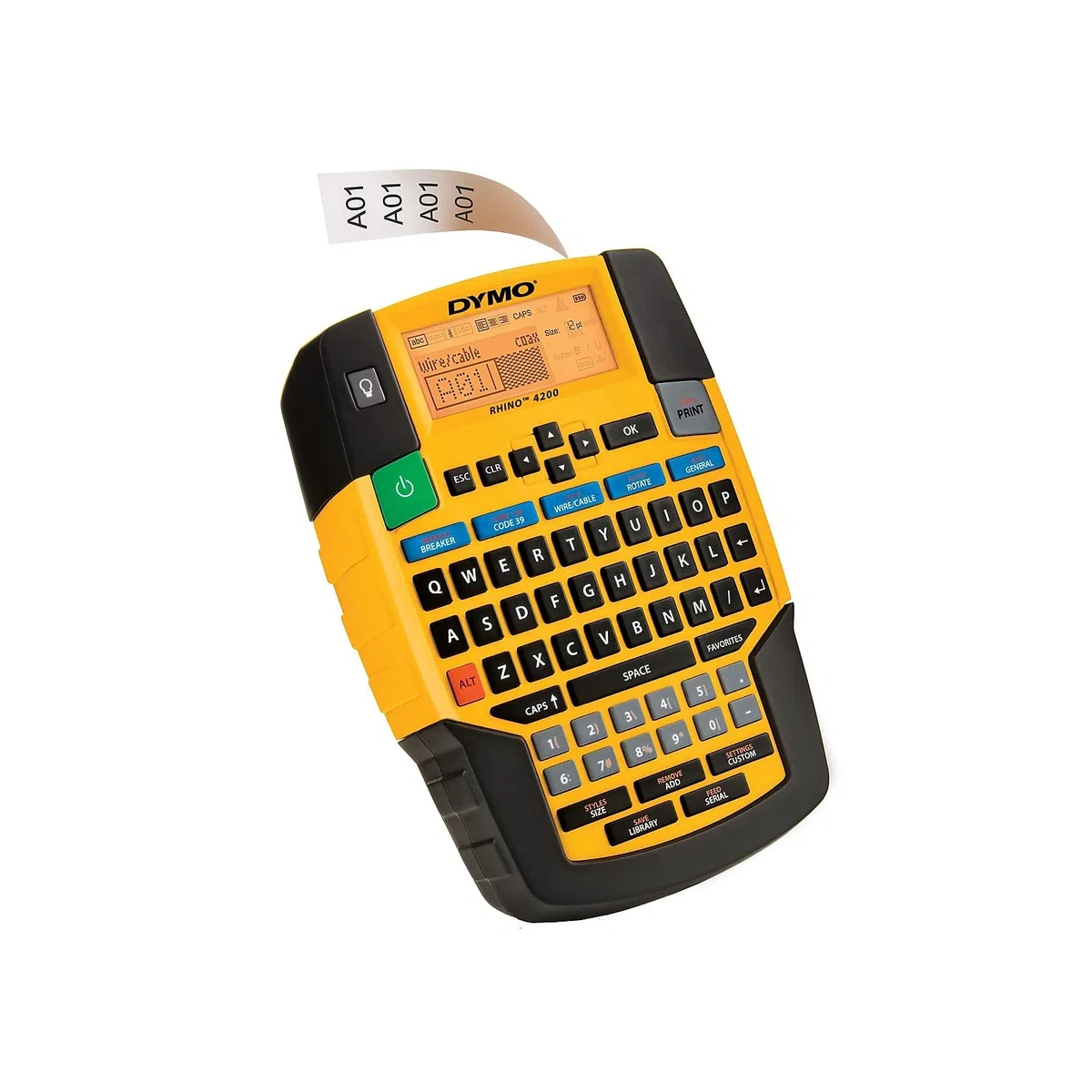 DYMO Rhino 4200 - Herramienta de etiquetado Industrial QWERTY Keyb