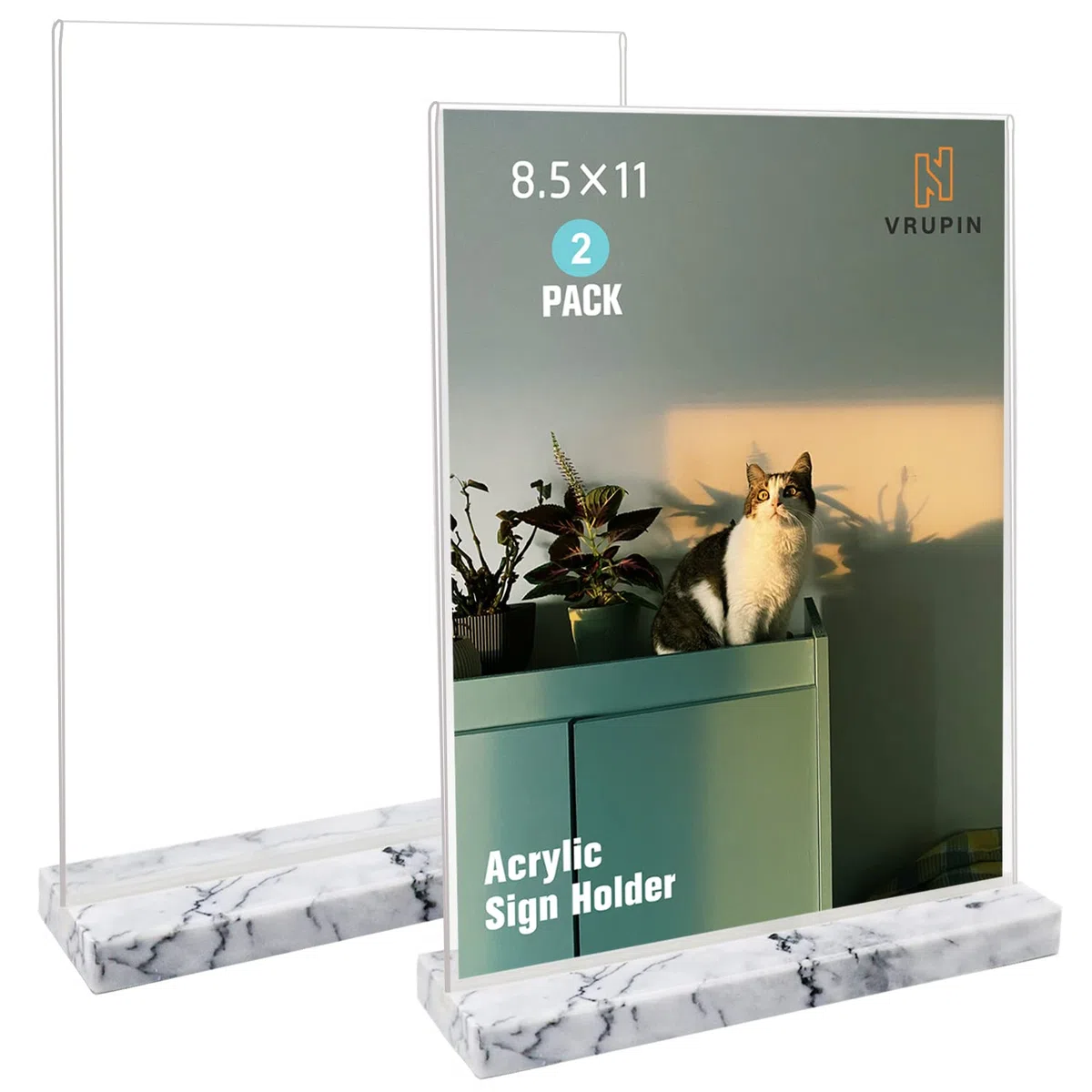 Vrupin Business or Store Sign Holders