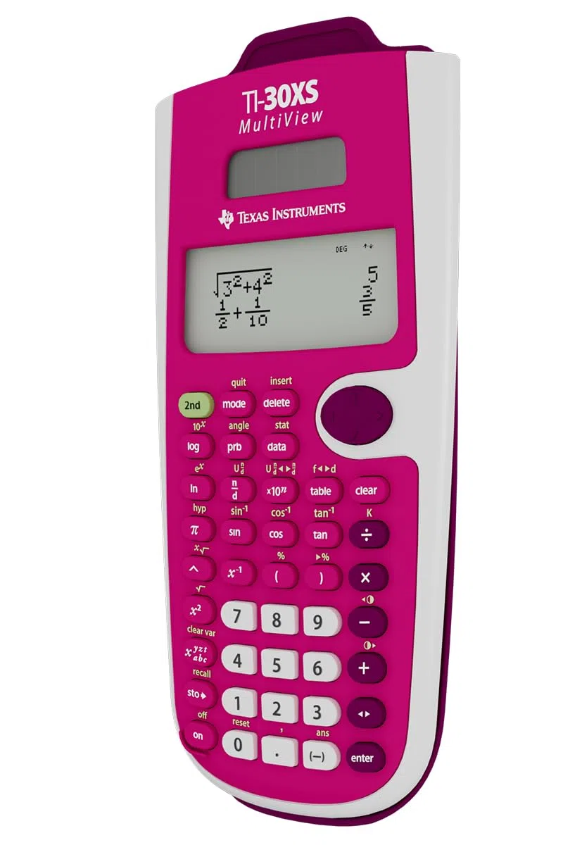 Texas Instruments TI-30XS MultiView - Calculadora científica rosa