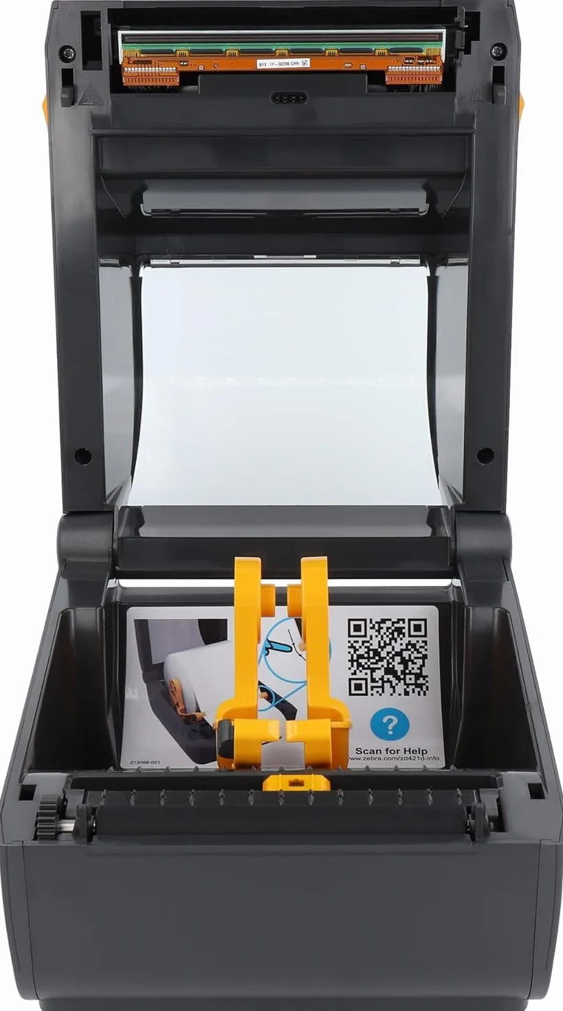 Zebra ZD421d, 8 puntos/mm (203dpi), RTC, USB, host USB, Bluetooth (BLE), Ethernet (LAN) - ZD4A042-D0EE00EZ