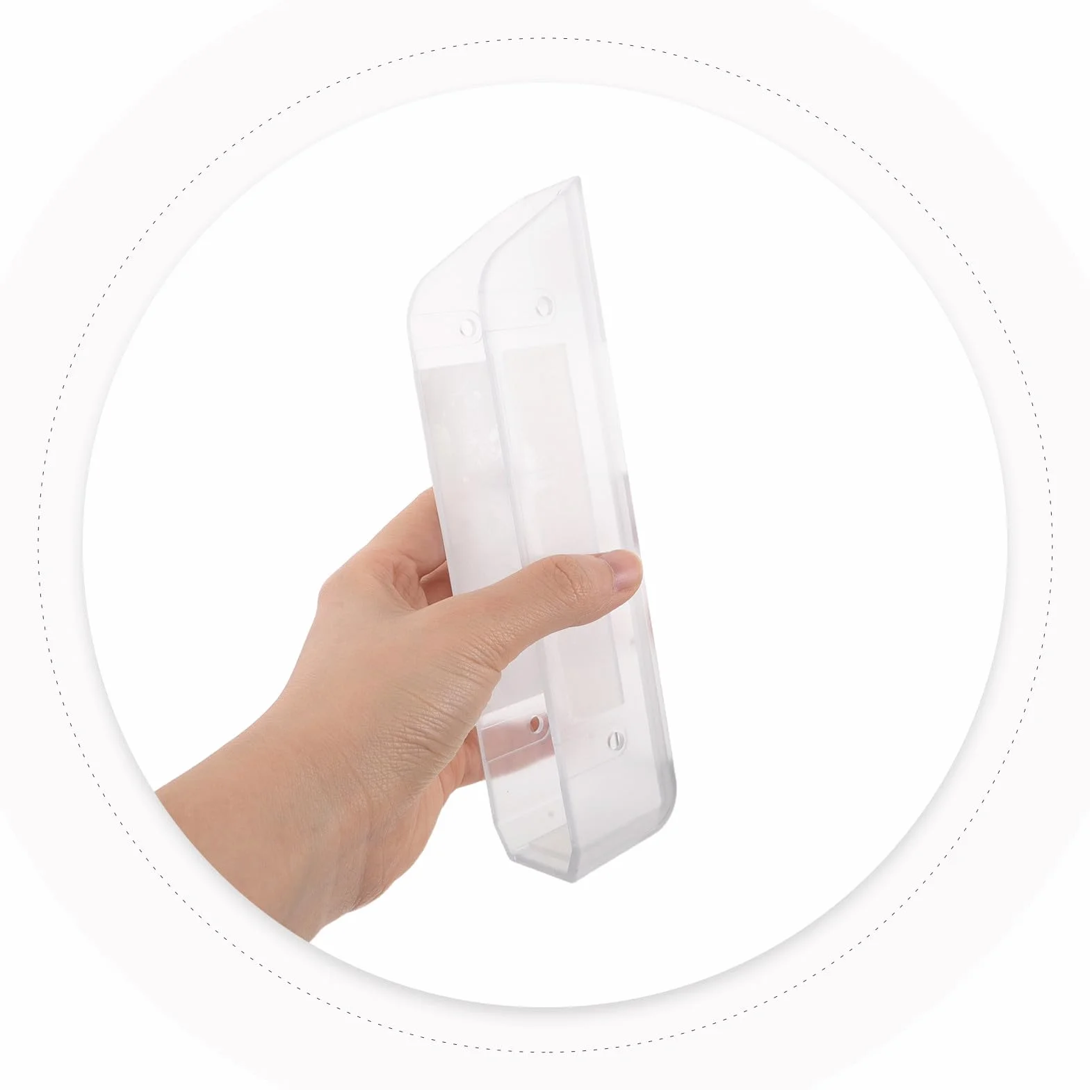 PACKOVE Soporte de Almacenamiento para Báscula de Baño Autoadhesivo de Acrílico Diseño Portátil para Cocina y Gimnasio Seguro y Práctico
