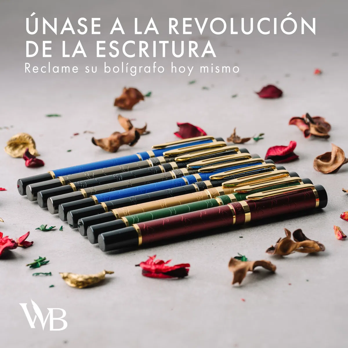 Wordsworth & Black Juego de pluma estilográfica Primori (Oro metalizado) de punta media con estuche de regalo, 24 cartuchos de tinta, convertidor de recarga de tinta, estuche de regalo, caligrafía