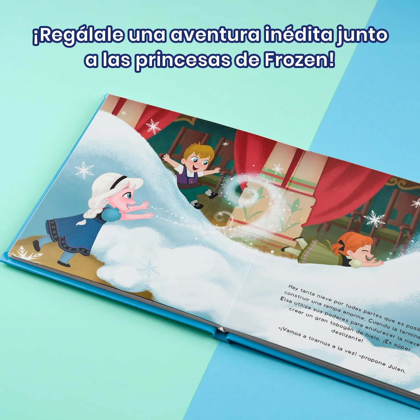 Cuento Personalizable de Frozen | Libro con Avatar, Nombre, Foto y dedicatoria | Fomenta cooperación y Amistad | Cuentos Disney