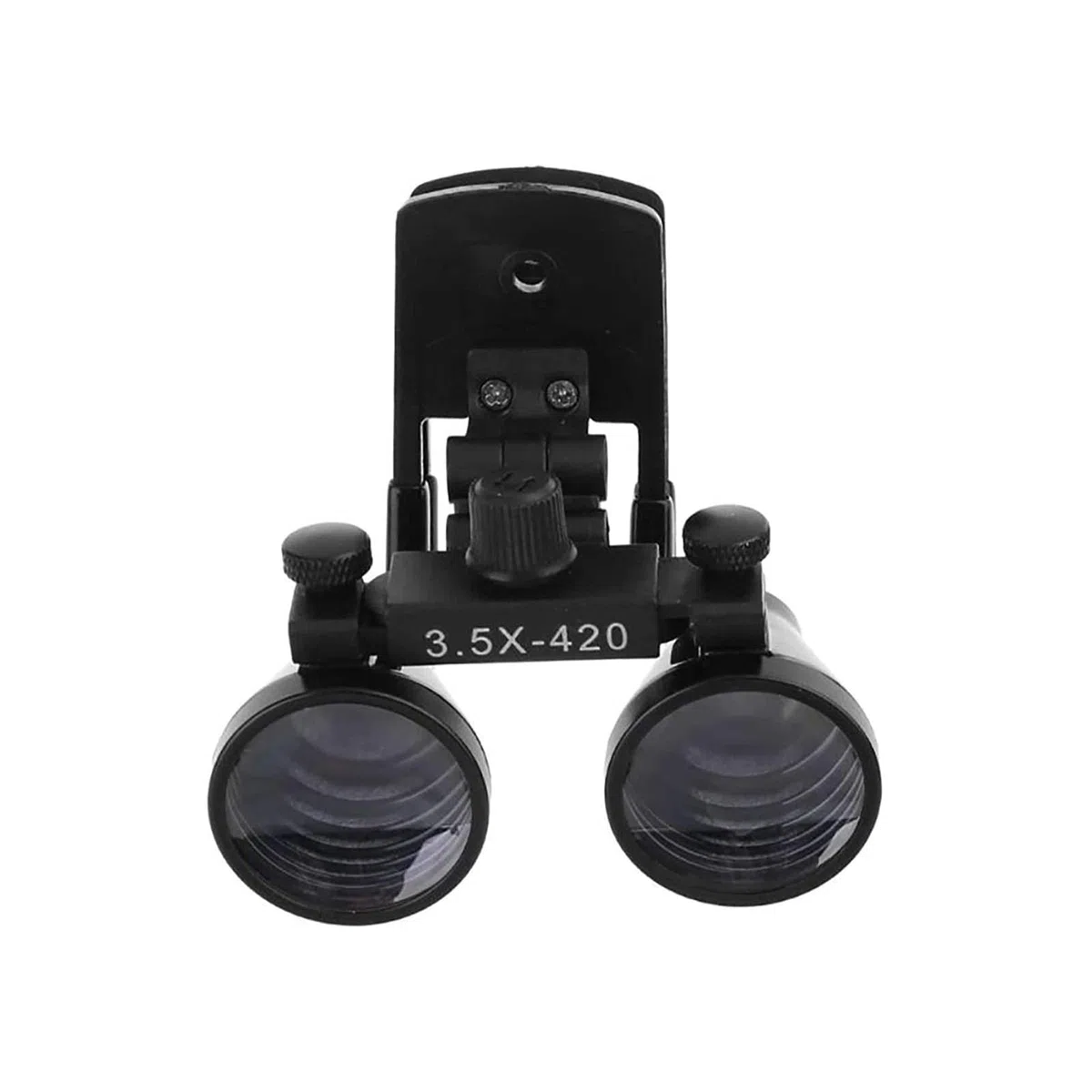 Lupas con Montura para la Cabeza, lupas con luz, Lupa con Clip de 3,5 aumentos, Lupa Binocular para Laboratorio