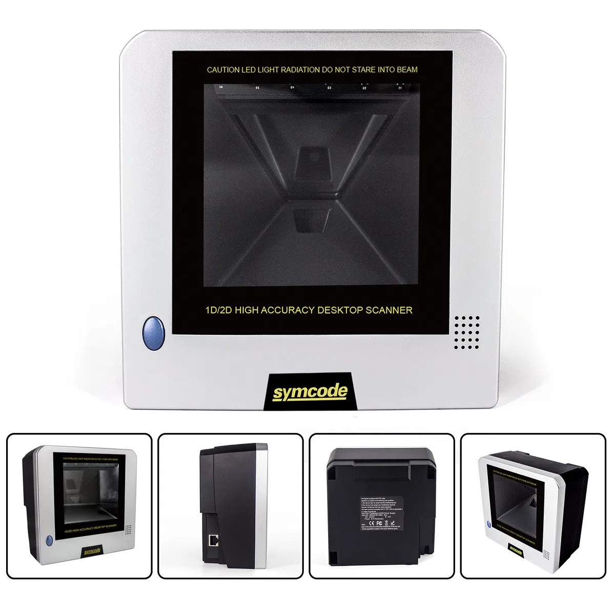 Escáner de código de barras 2D QR, lector de códigos de barras automático omnidireccional Symcode para escaneo de pantalla de ordenador de pago móvil
