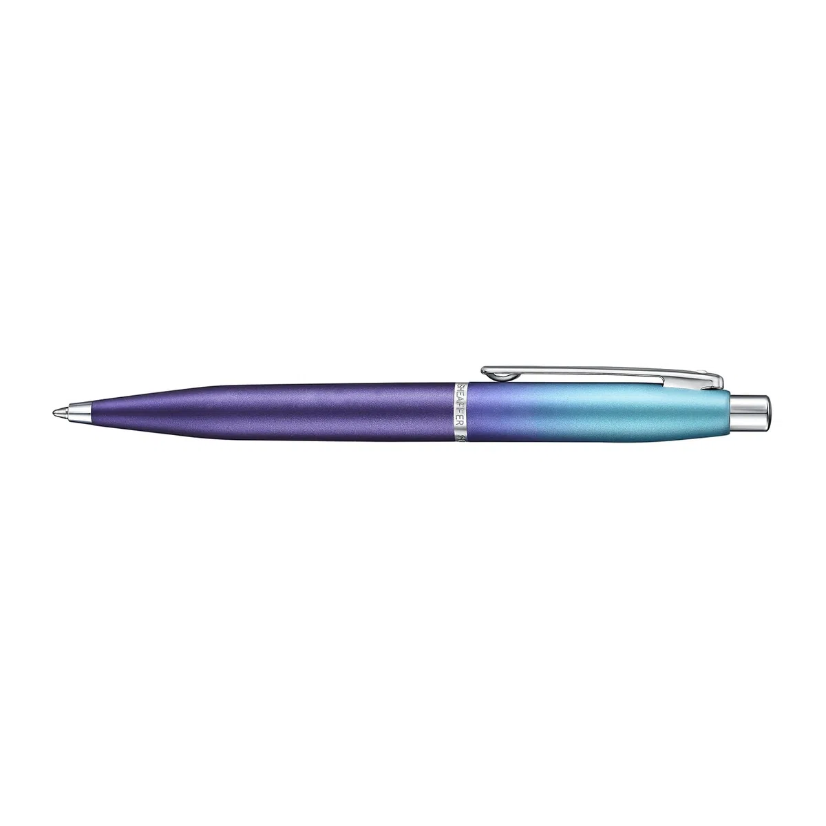 Sheaffer Expressions VFM 9430 - Bolígrafo, color azul y morado perlado degradado con bordes cromados