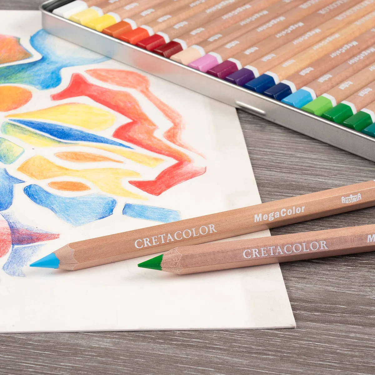 CRETACOLOR Megacolor - Lápices de pintura para artistas (36 unidades)