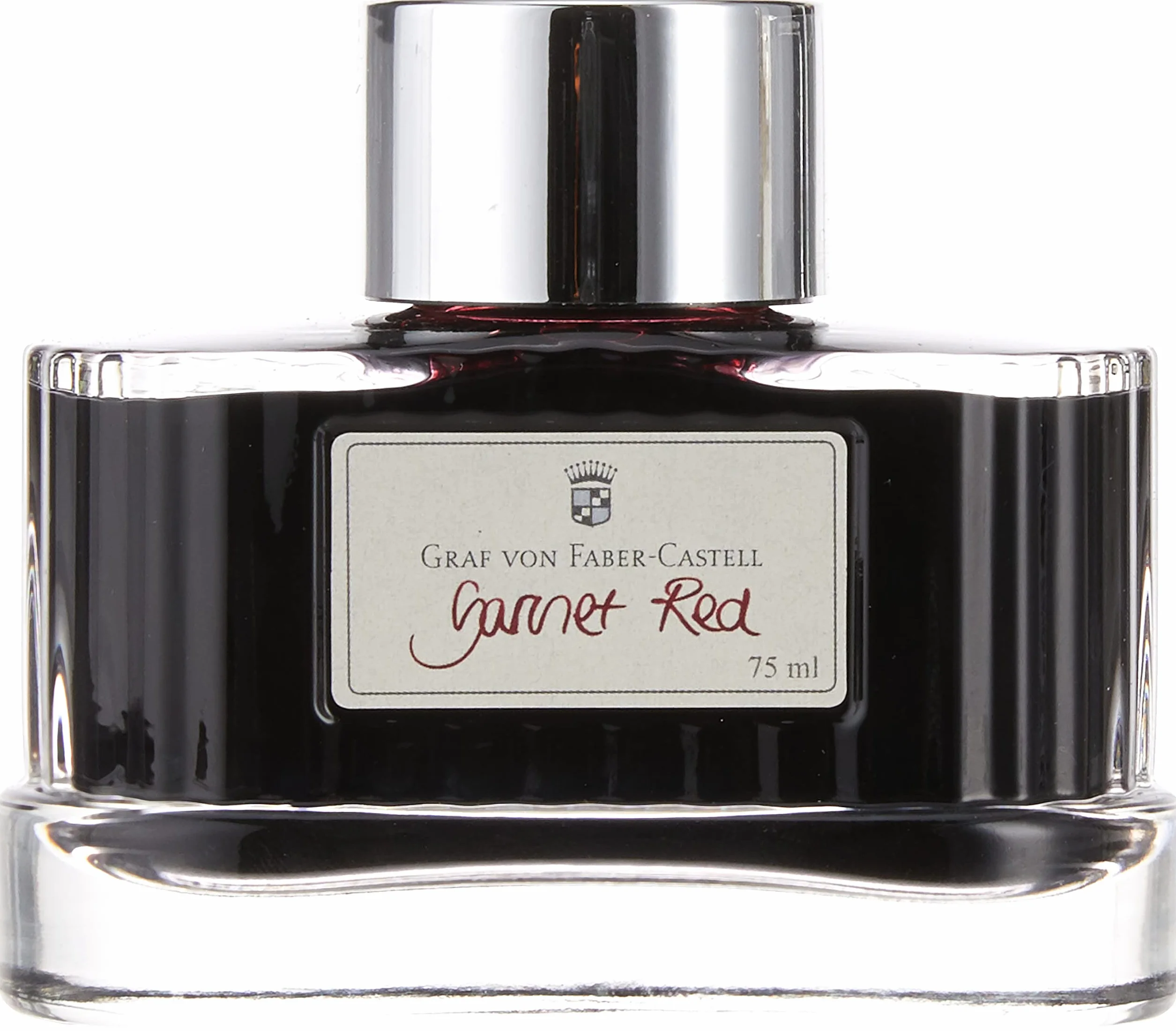 Graf von Faber-Castell - Bote de tinta para pluma, color granate