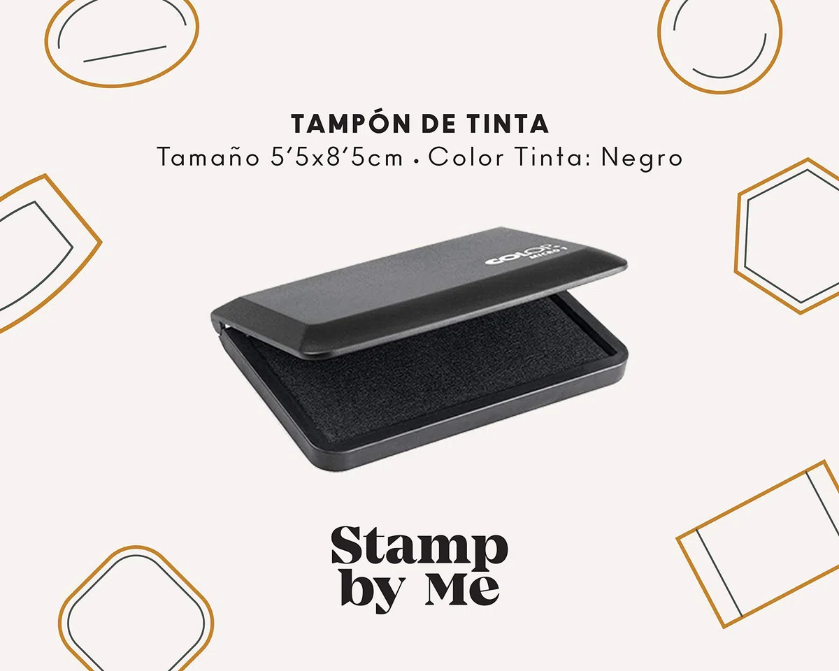 Stamp by Me | Sello Personalizado para Comunión | 4 Diseños | Sello de Madera | Sello de Comunión | Ideal para Sobres e Invitaciones | Con Tampón de Tinta Opcional | Nombre y Fecha | Corona Flores