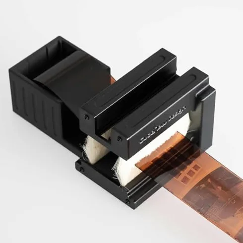 Kit de eliminación de polvo de película negativa, cepillo antiestático con barra antiestática de iones para una limpieza eficiente de películas 135, 120, 4x5