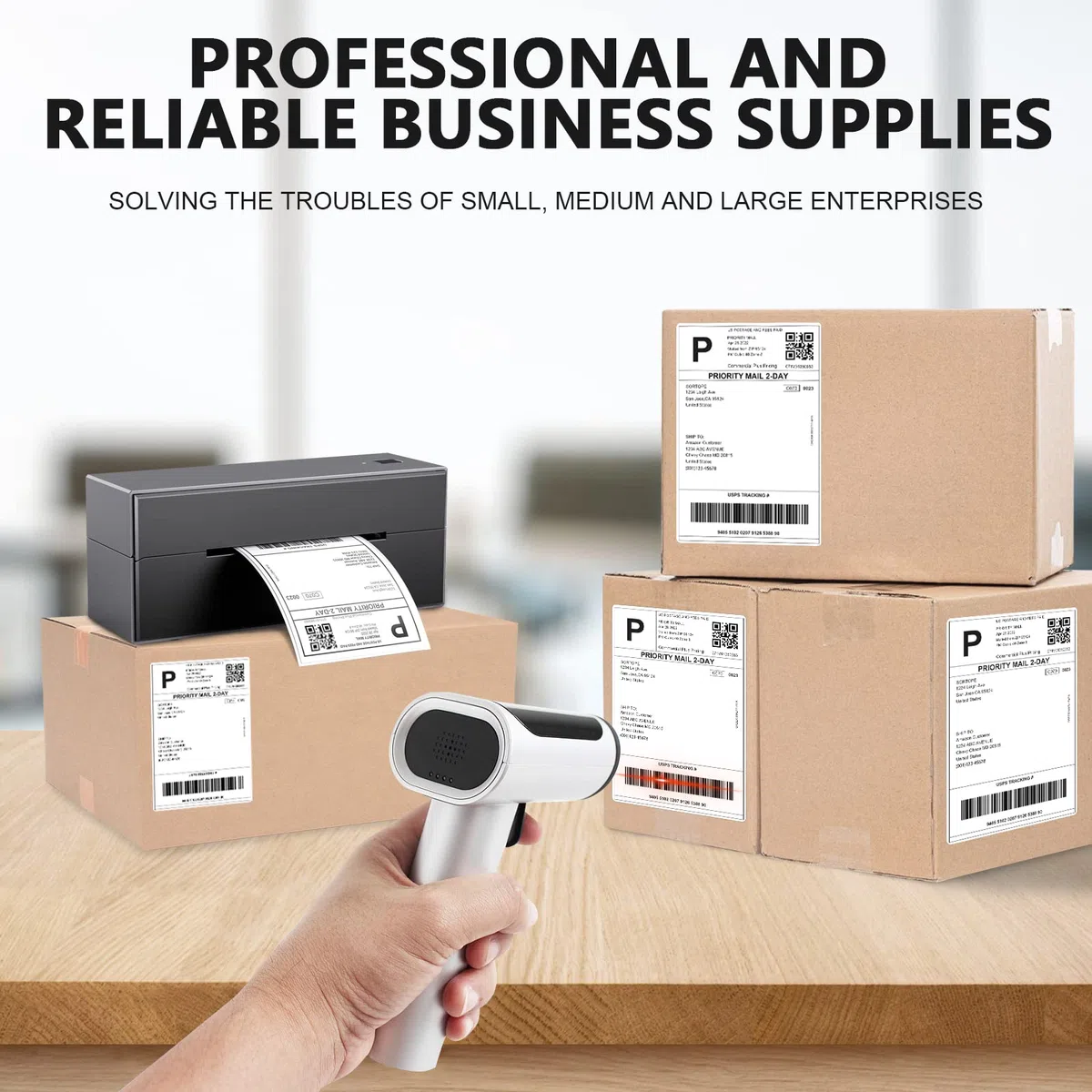 SANBOTT Printer Labels: Printer Label