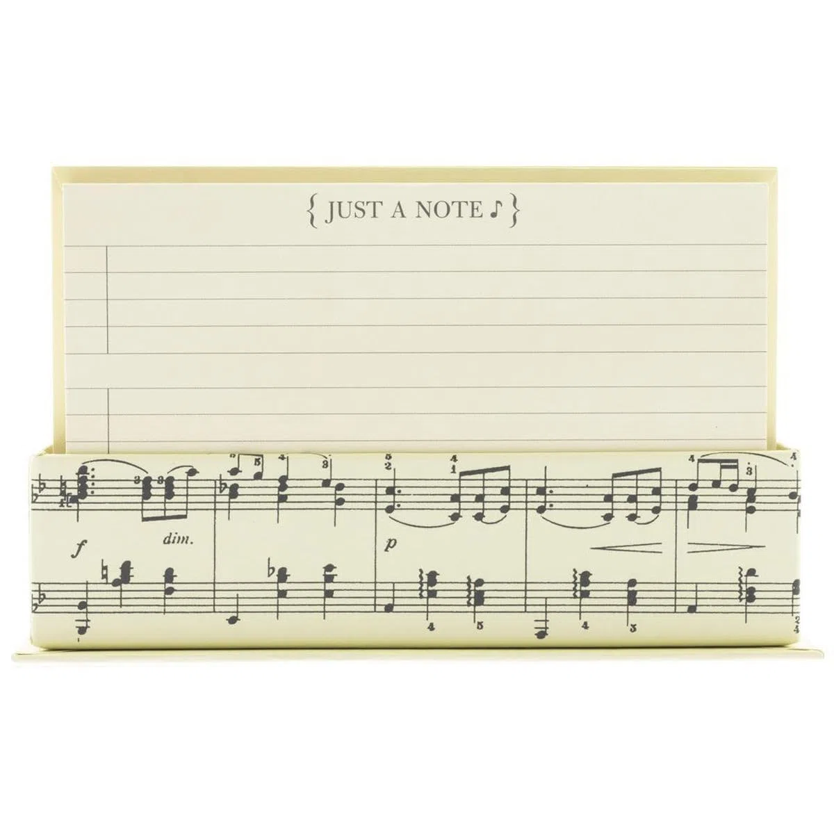 Vintage Music Note: Flat Notecard Sets