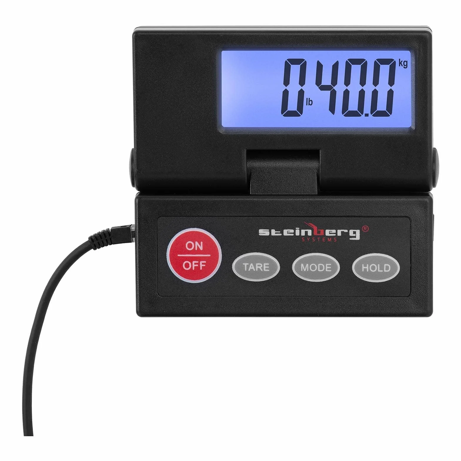 Steinberg Systems SBS-PT-40/1 Báscula para paquetería digital 40 kg 1 g LCD externo