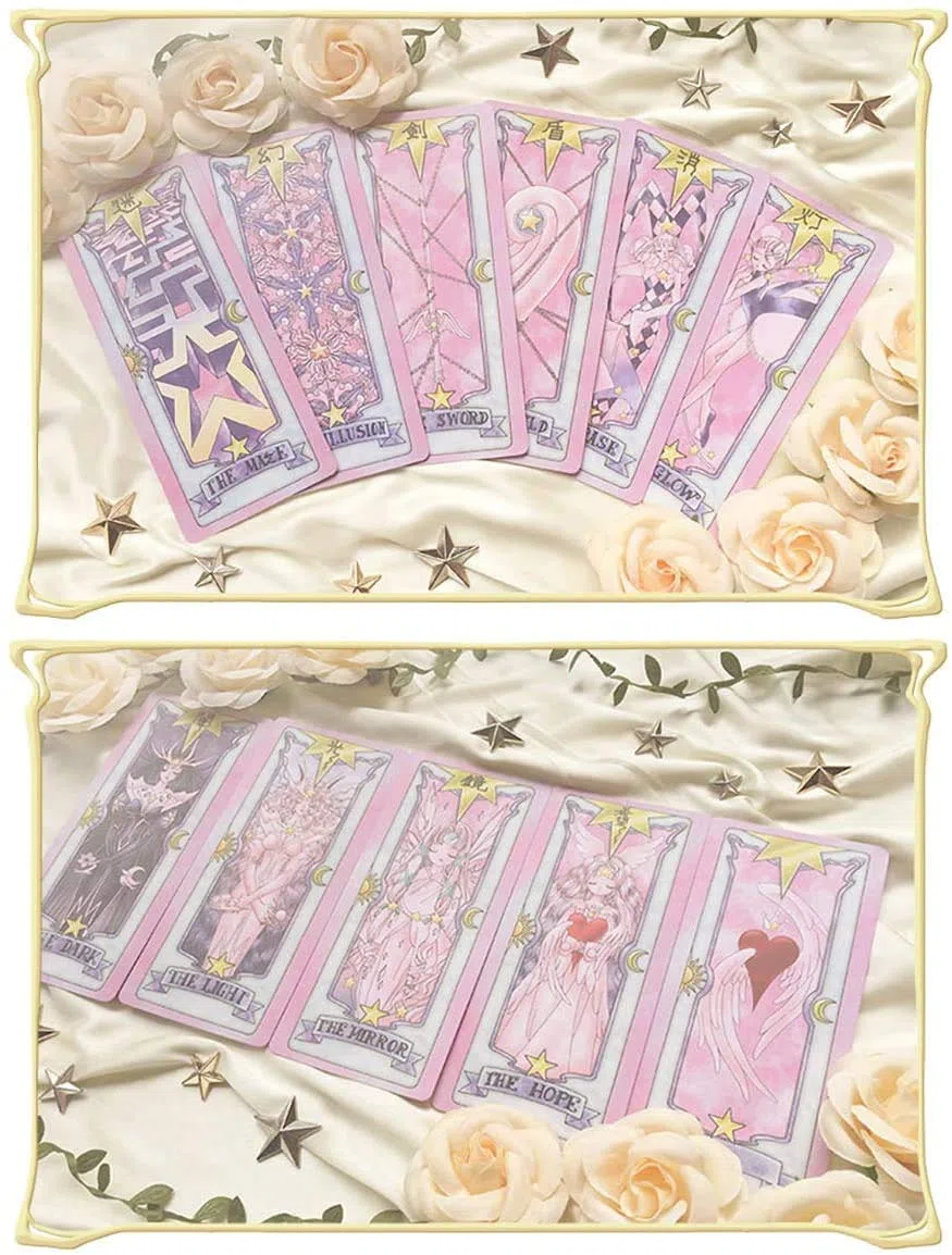 DoubleChin Cardcaptor Sakura Clow - Juego de tarjetas de regalo