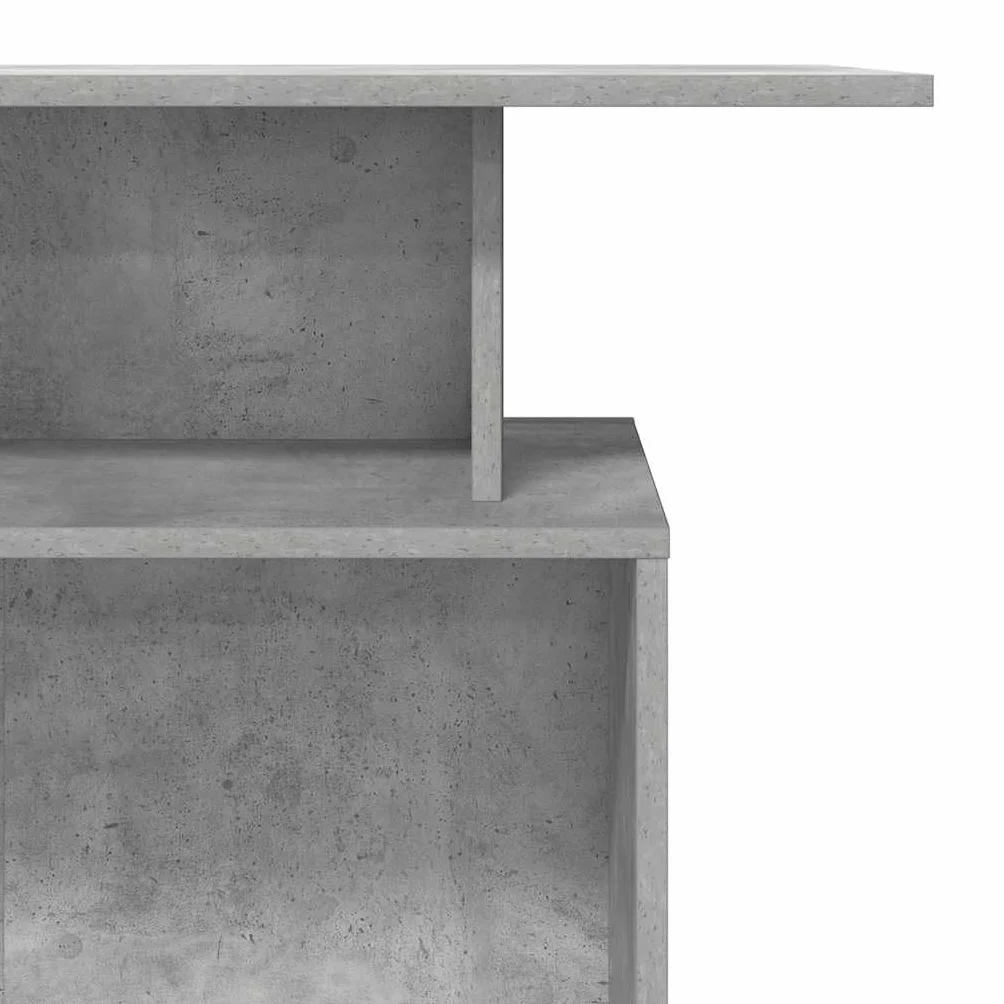 Mostrador de recepción Gris hormigón 100x40x104 cm