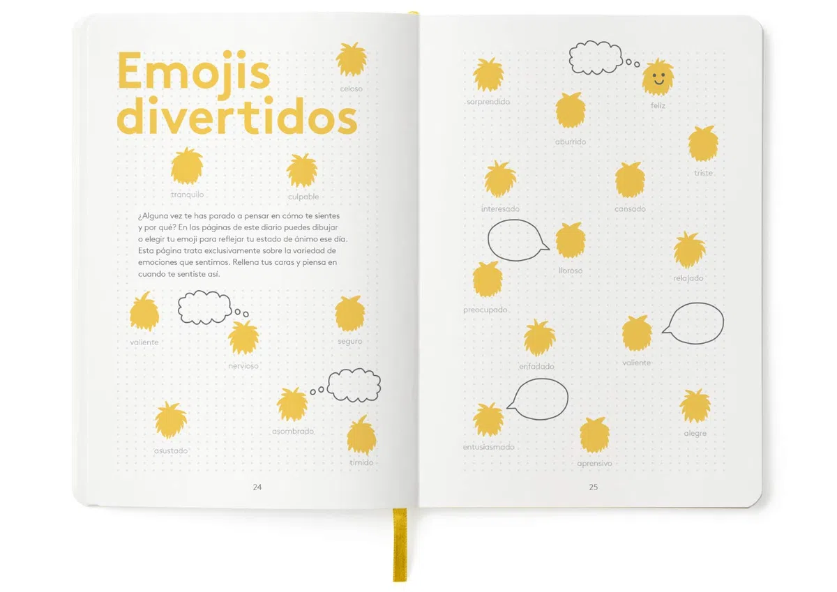 HappySelf Diario - [Edición en español] (Amarillo)