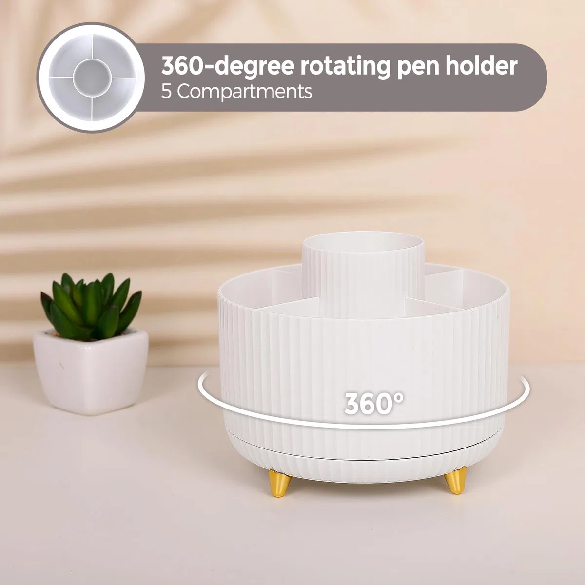 SKYDUE Juego de suministros de oficina blancos, accesorios de escritorio de oficina, 10 piezas, soporte para lápices, grapadora, dispensador de cinta, tijeras, regla, carpeta/clips de papel y 1000