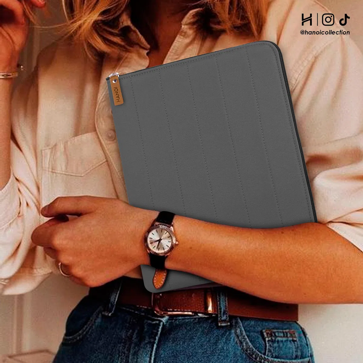 Lisboa™ Funda para libros con cremallera acolchada. Funda de libro acolchada grande. Funda protectora de libros de lectura (Gris Oscuro, Grande)