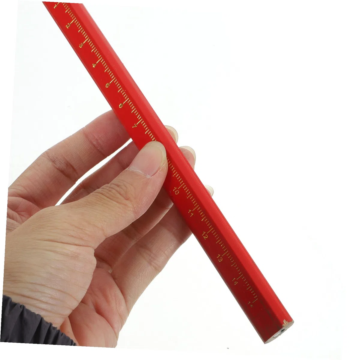 Cabilock 100 Piezas herramientas para trabajar la madera lapiz lápices para trabajar la madera Red