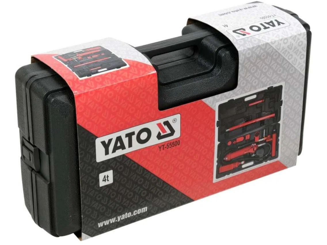 YATO YT-55500 Prensa de taller con accesorios hidráulico