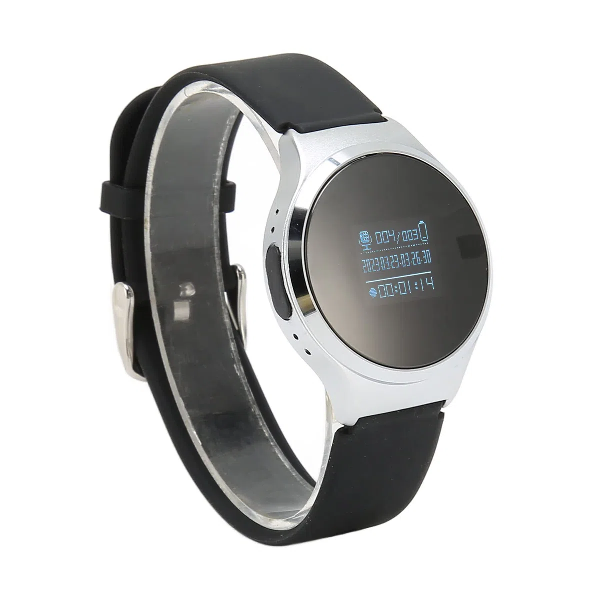 Grabadora de Voz, Reducción de Ruido HD Grabadora de Función MP3, Grabadora de Voz de Ahorro Automático, Reloj de Cifrado de Archivos Portátil (8 Go)