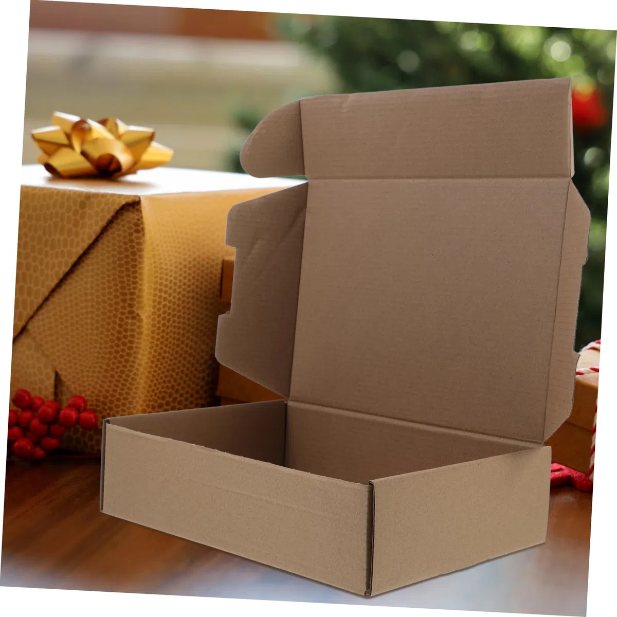 Angoily 25piezas Cajas De Embalaje De Cartón Para Envío Cajas Postales De Papel Para Almacenamiento y Pequeñas Empresas