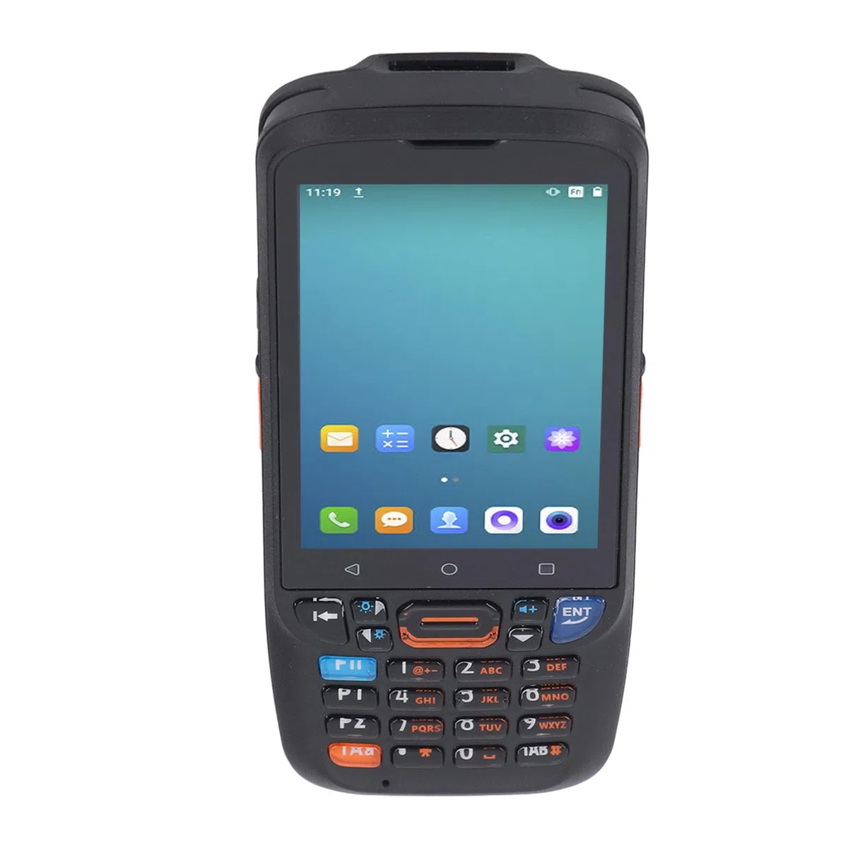 Lector de Códigos de Barras QR, Escáner de Códigos de Barras Portátil con Pantalla de 4 Pulgadas, Escaneo Eficiente 1D 2D para Gestión de Inventario y Logística