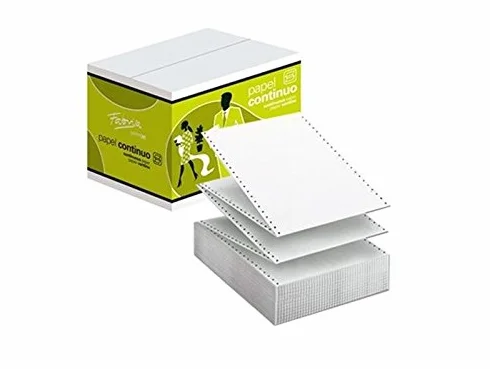 Fabrisa 1241022 - Caja de 1500 hojas de papel continuo, 2 hojas, 240 x 11"