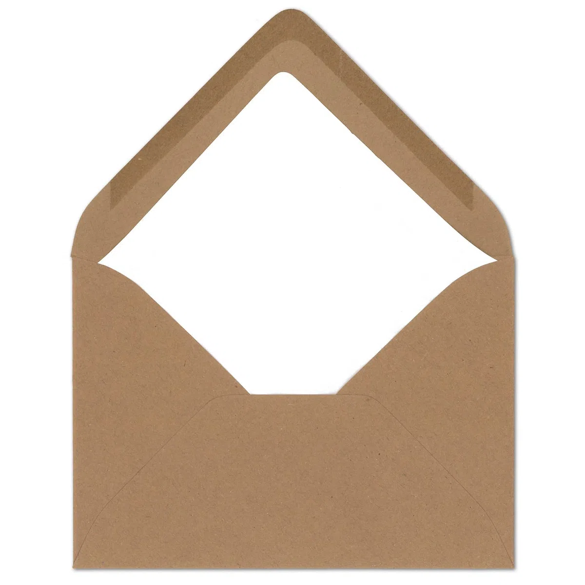Sobres DIN B6 300 de papel kraft marrón con forro de seda blanco – 12,5 x 17,5 cm – 120 g/m² adhesivo húmedo mate sin ventana de su agente Glüxxx