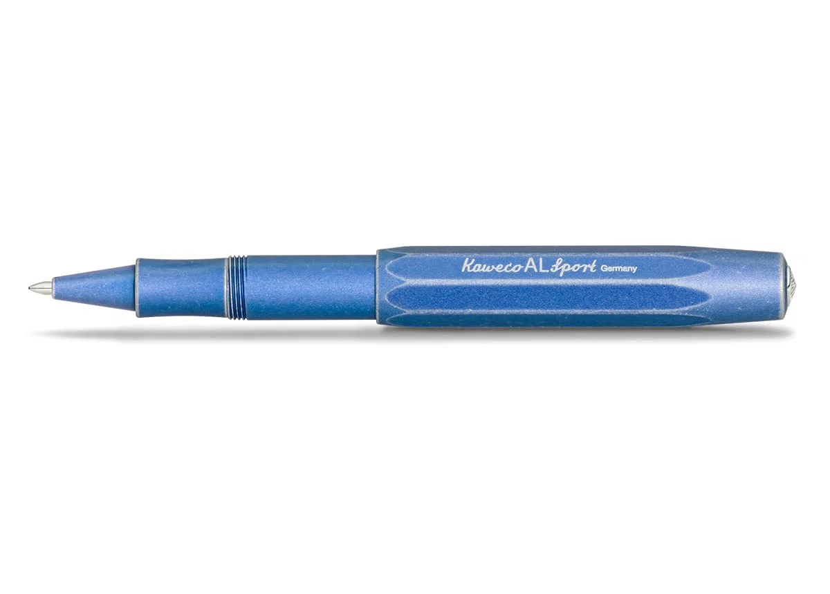 Kaweco AL SPORT - Bol?grafo, dise?o lavado a la piedra, color azul