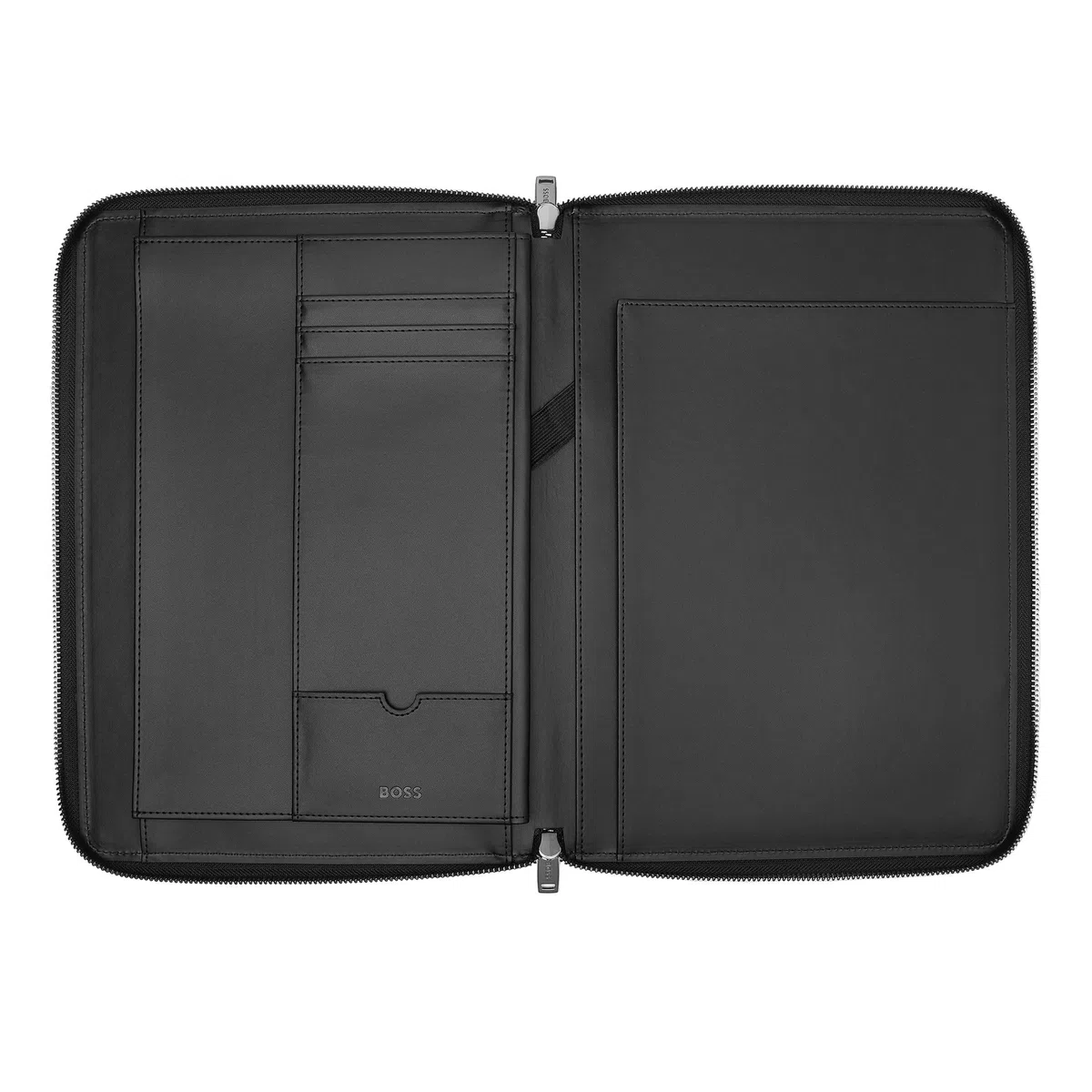 Hugo Boss Carpeta de conferencias A4 Monogram Zipped Black