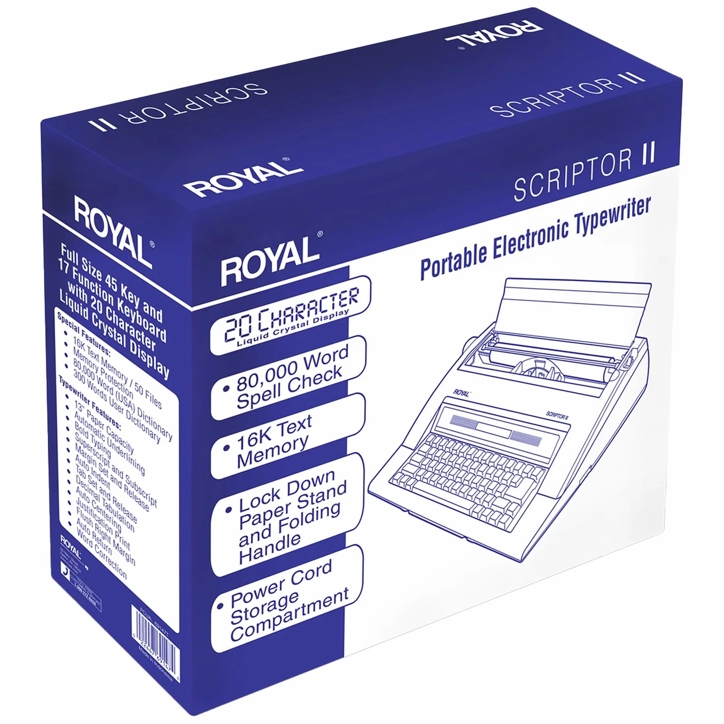 Royal SCRIPTOR 2 Typewriter