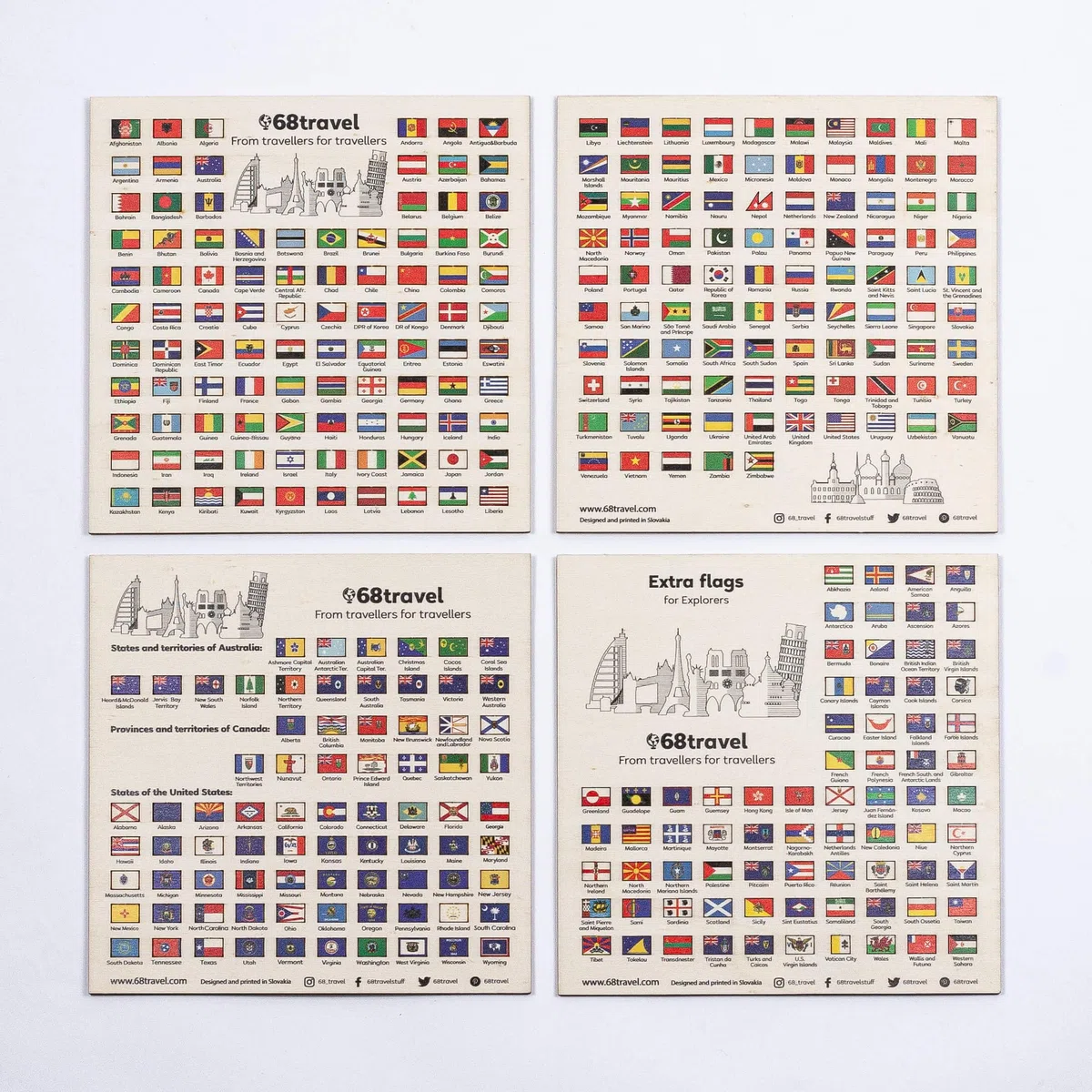 Marcadores de madera banderas del mundo (346 piezas) adhesivo posterior thumb tacks mapa push pins - para tablón de anuncios, mapa de madera, oficina