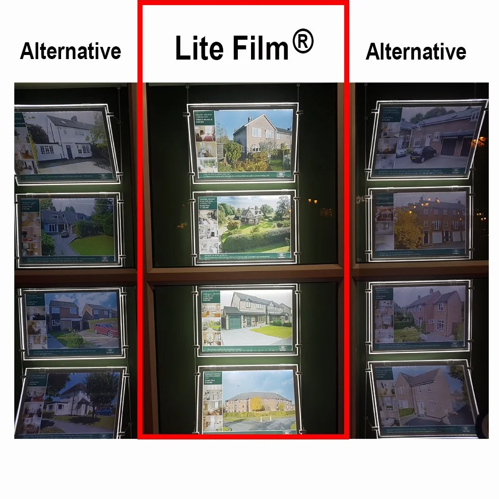 RTL49 - A4 x 100 hojas a para cualquier mjcls e impresoras Laser (copiadoras) - Papel/Lite retroiluminada para el bolsillo de luz LED/Luz LED Panel + / - £66,00 Lightbox IVA y entrega al día siguiente está disponible