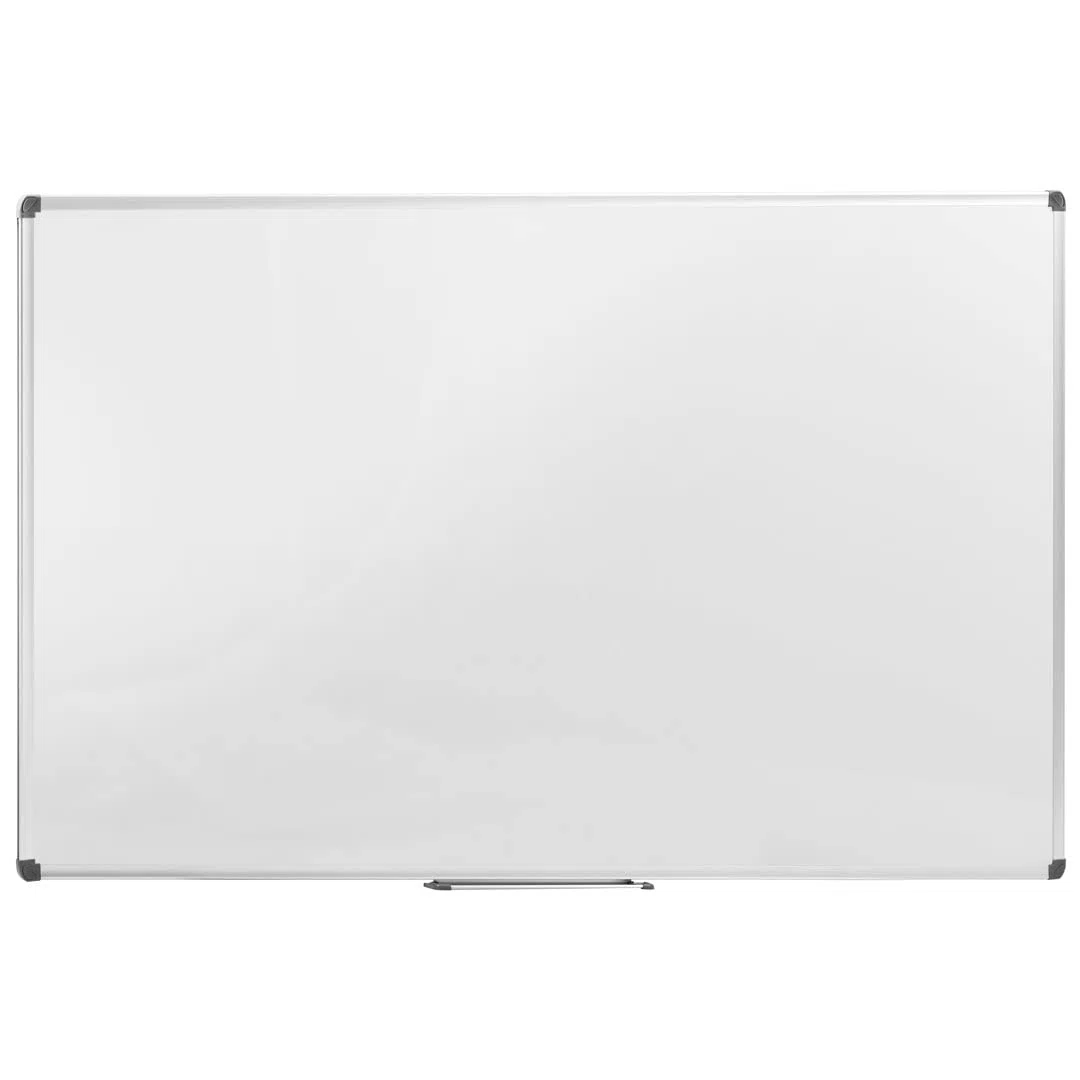Danieli Store - Pizarra Blanca Magnética con Bandeja para Rotuladores 150x100 cm - Pizarra para Pared con Marco de Aluminio con Panel Escribible a Seco y Borrable. Ideal para Oficinas y Escuelas