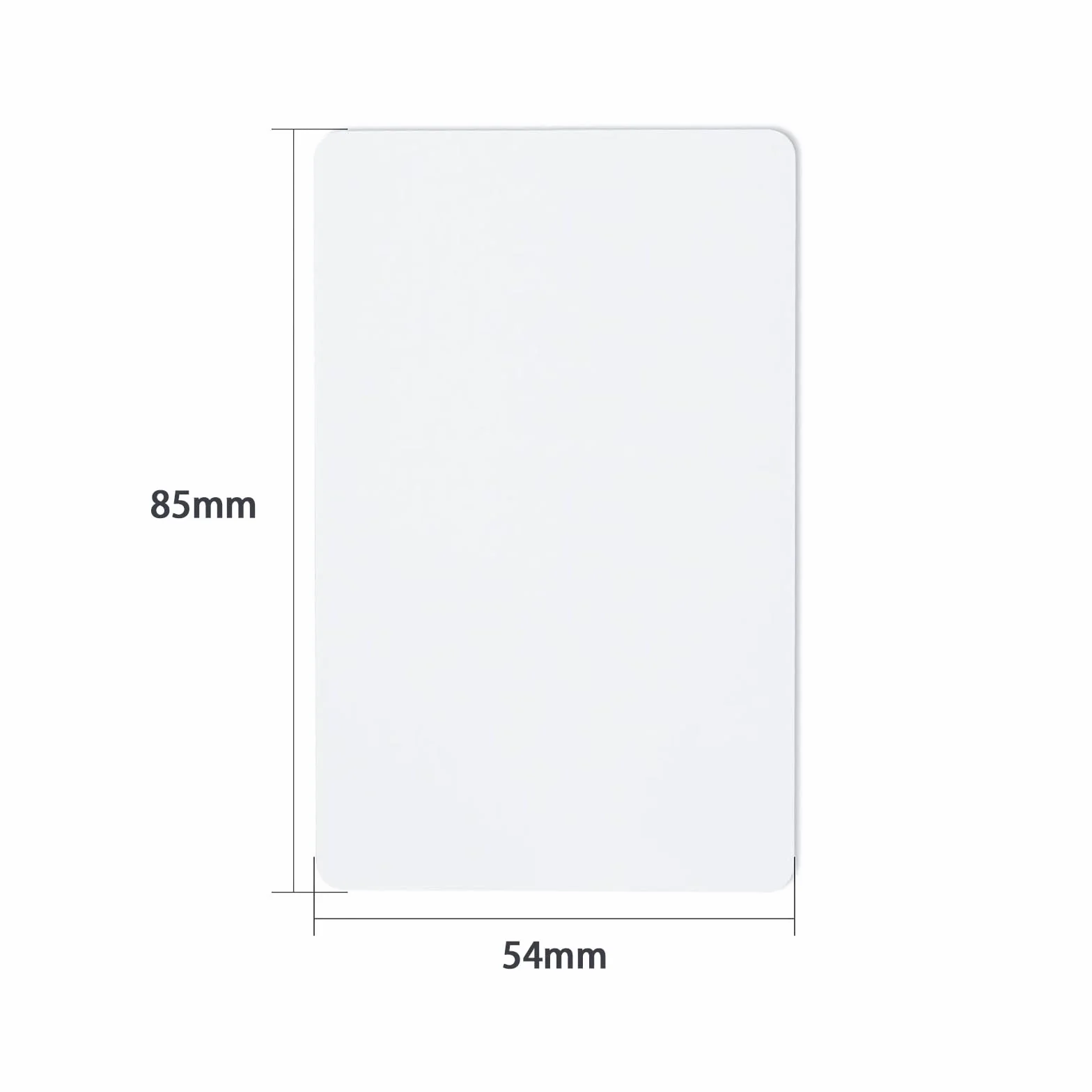 DEWIN 200 Tarjetas Inteligentes UID Regrabables, Tarjetas RFID de PVC en Blanco Reemplazables de 13,56 MHz for Control de Acceso Mi-Fare 1K S50 MF1, Sector Bloque 0 (200 Tarjetas UID M1)