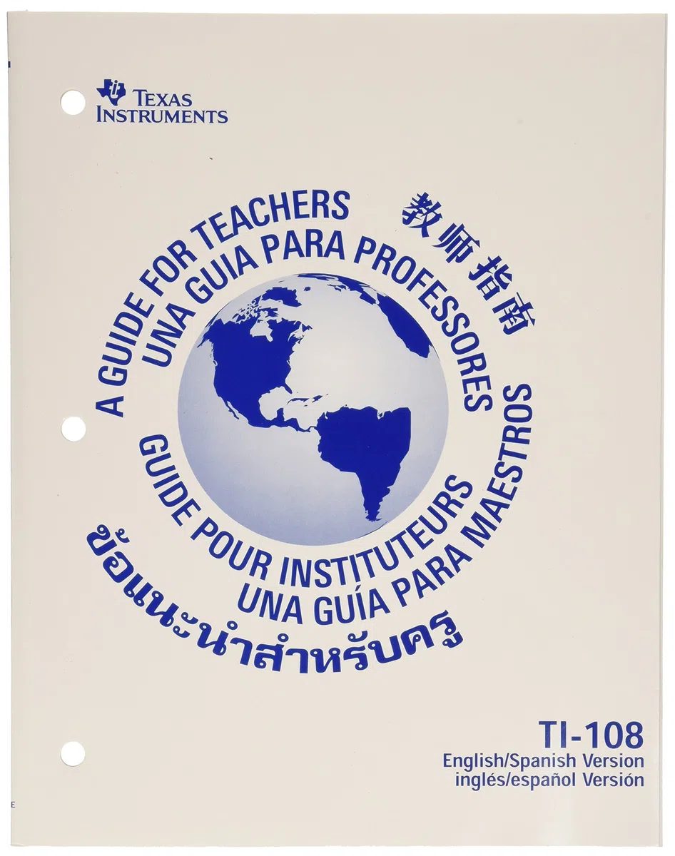 Texas Instruments TI-108 calculadora Bolsillo Calculadora científica Azul