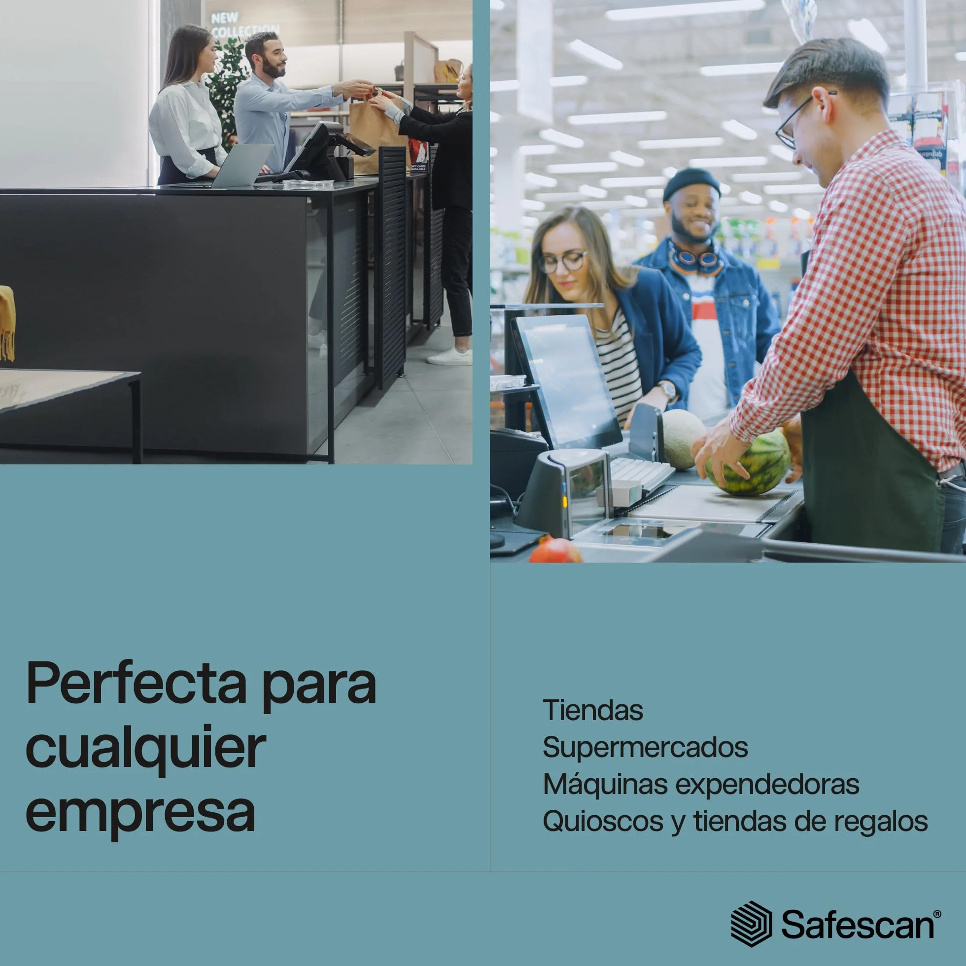 Safescan 1250 Contadora de monedas clasificadora cuenta valor monedas euro